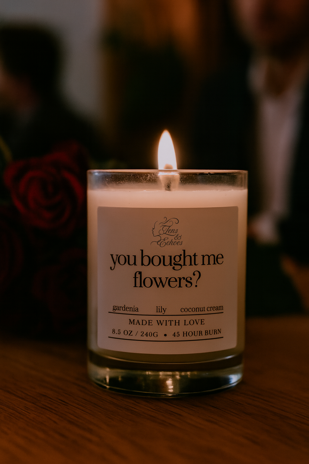 You bought me flowers?